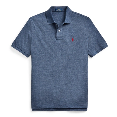 Polo Ralph Lauren Classic Fit Mesh Polo Shirt In Classic Royal Heather