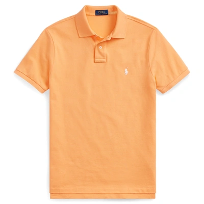 Polo Ralph Lauren Classic Fit Mesh Polo Shirt In Key West Orange