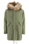 MR & MRS ITALY ARMY LONG PARKA WITH COYOTE FUR AND MURMASKY
