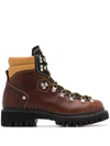Dsquared2 Cervino Leather Hiking Boots
