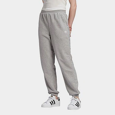 Adidas Originals Adidas Women's Originals Velvet Corduroy Cuffed Jogger Pants In Grey