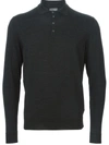 Drumohr Polo Sweater In Grey