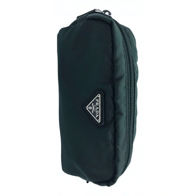 Pre-owned Prada Re-nylon Green Travel Bag