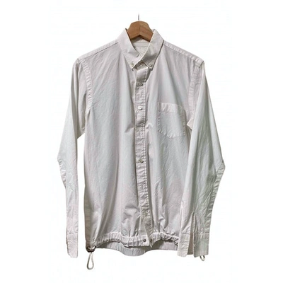 Pre-owned Sacai White Cotton Shirts