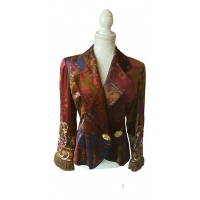 Pre-owned Dior Multicolour Velvet Jacket
