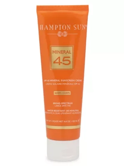 Hampton Sun Spf 45 Mineral Sunscreen Crème Body