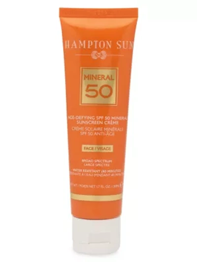 Hampton Sun Age-defying Spf 50 Mineral Sunscreen Crème For Face