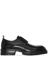 ANN DEMEULEMEESTER LEATHER OXFORD SHOES