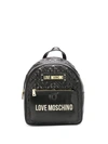 LOVE MOSCHINO QUILTED LOGO BACKPACK