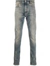 REPRESENT FADED SLIM-FIT JEANS