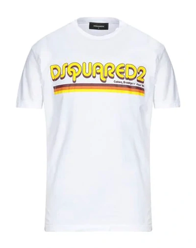 Dsquared2 T-shirts In White