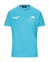 Dsquared2 T-shirts In Turquoise