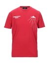 Dsquared2 T-shirts In Red