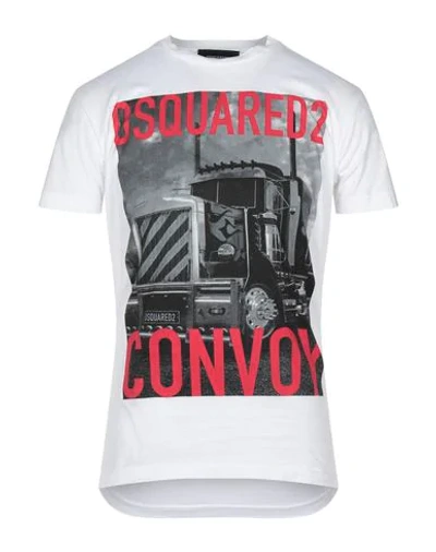 Dsquared2 T-shirts In White