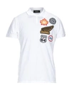Dsquared2 Men's Badge Polo White In White