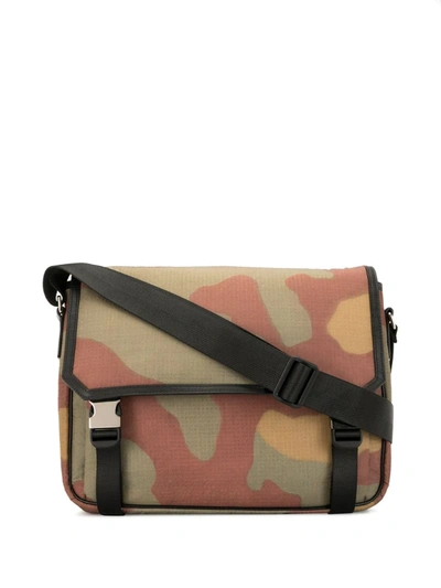 Ports V Camouflage Print Shoulder Bag In Green