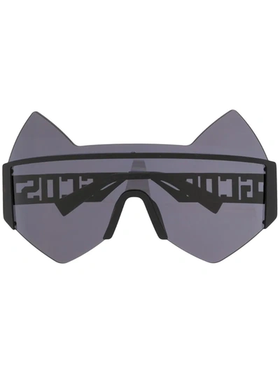 Gcds Kitty Tinted Sunglasses In Black