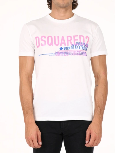 Dsquared2 Printed T-shirt White