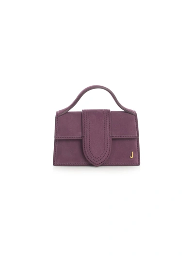 Jacquemus Le Petit Bambino In Dark Purple