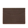 BARBOUR Barbour Grain Leather Card Holder