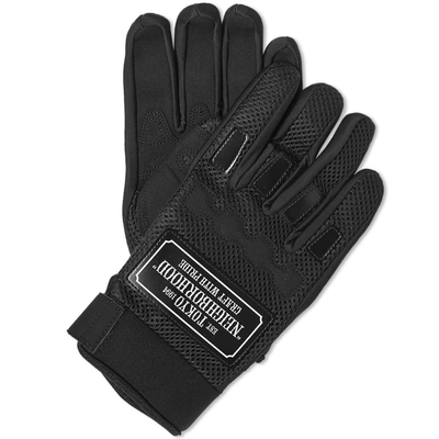 Neighborhood Racing Glove In Black