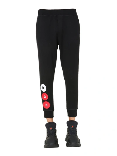 Dsquared2 Pants Jogging Pants With Logo In Black
