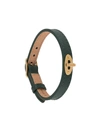 MULBERRY BAYSWATER THIN 10MM LEATHER BRACELET