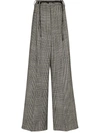 TOM FORD PRINCE OF WALES WIDE-LEG TROUSERS