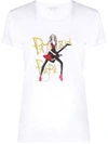 PATRIZIA PEPE LOGO PRINT T-SHIRT