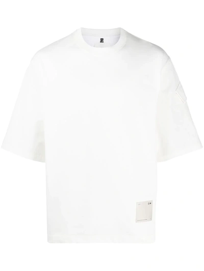 Oamc Logo-patch T-shirt In White