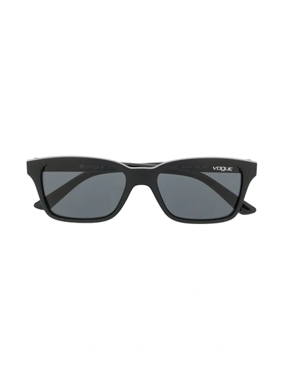 Vogue Kids' Square Frame Sunglasses In Black