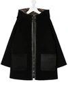 FENDI ZIP-FRONT COAT