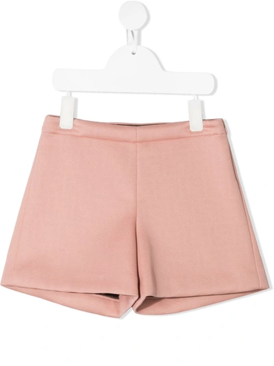 Fendi Kids' Ff Motif Shorts In Pink
