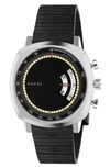 GUCCI GRIP CHRONOGRAPH WATCH; 40MM,YA157301