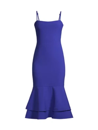 Likely Aurora Midi Dress In Spectrum Blue