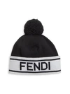 FENDI Logo Knit Beanie