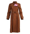 BURBERRY Brown And Pink Trench Coat
