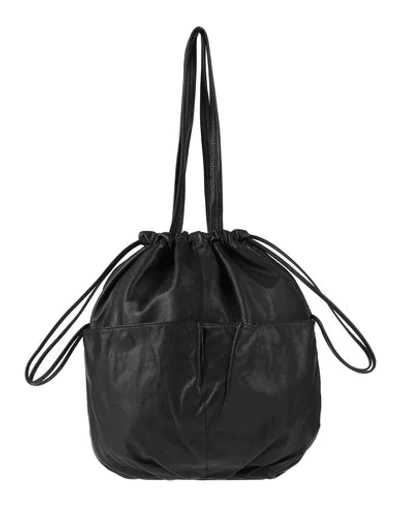 Yohji Yamamoto Shoulder Bag In Black