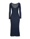 Elisabetta Franchi Midi Dresses In Blue