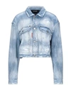 Dsquared2 Denim Outerwear In Blue