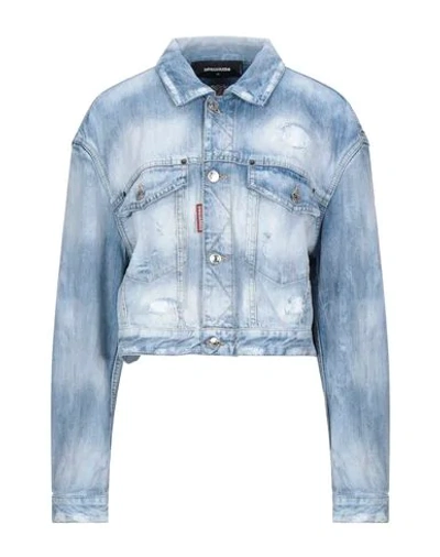 Dsquared2 Denim Outerwear In Blue