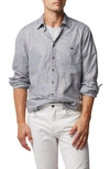 Rodd & Gunn Men's Gebbies Valley Gingham Sport Shirt In Walnut