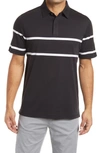 BUGATCHI STRIPE PIMA COTTON POLO SHIRT,PF2100F20