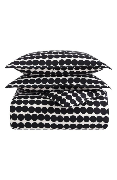 Marimekko Rasymatto Comforter & Sham Set In Black