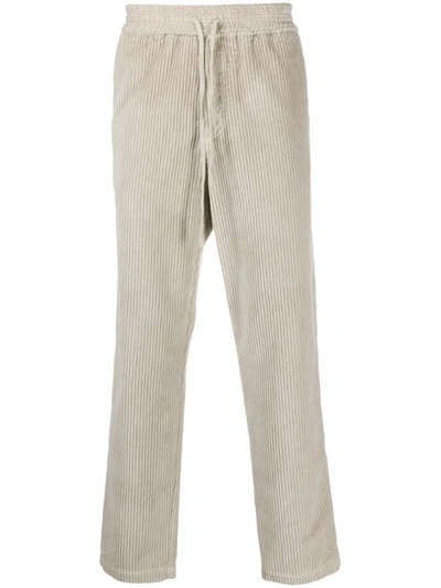 Barena Venezia Straight Leg Corduroy Trousers In Neutrals