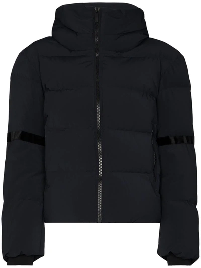 Fusalp Barsy Hooded Down Ski Jacket In Blue