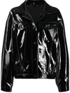 DAVID KOMA PATENT-LEATHER JACKET