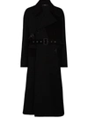 DOLCE & GABBANA DOUBLE-BREASTED BELTED COAT