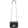 LANVIN LANVIN BLACK SMALL SWAN BOX BAG