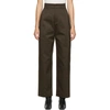 AMOMENTO AMOMENTO BROWN MARTIN TROUSERS